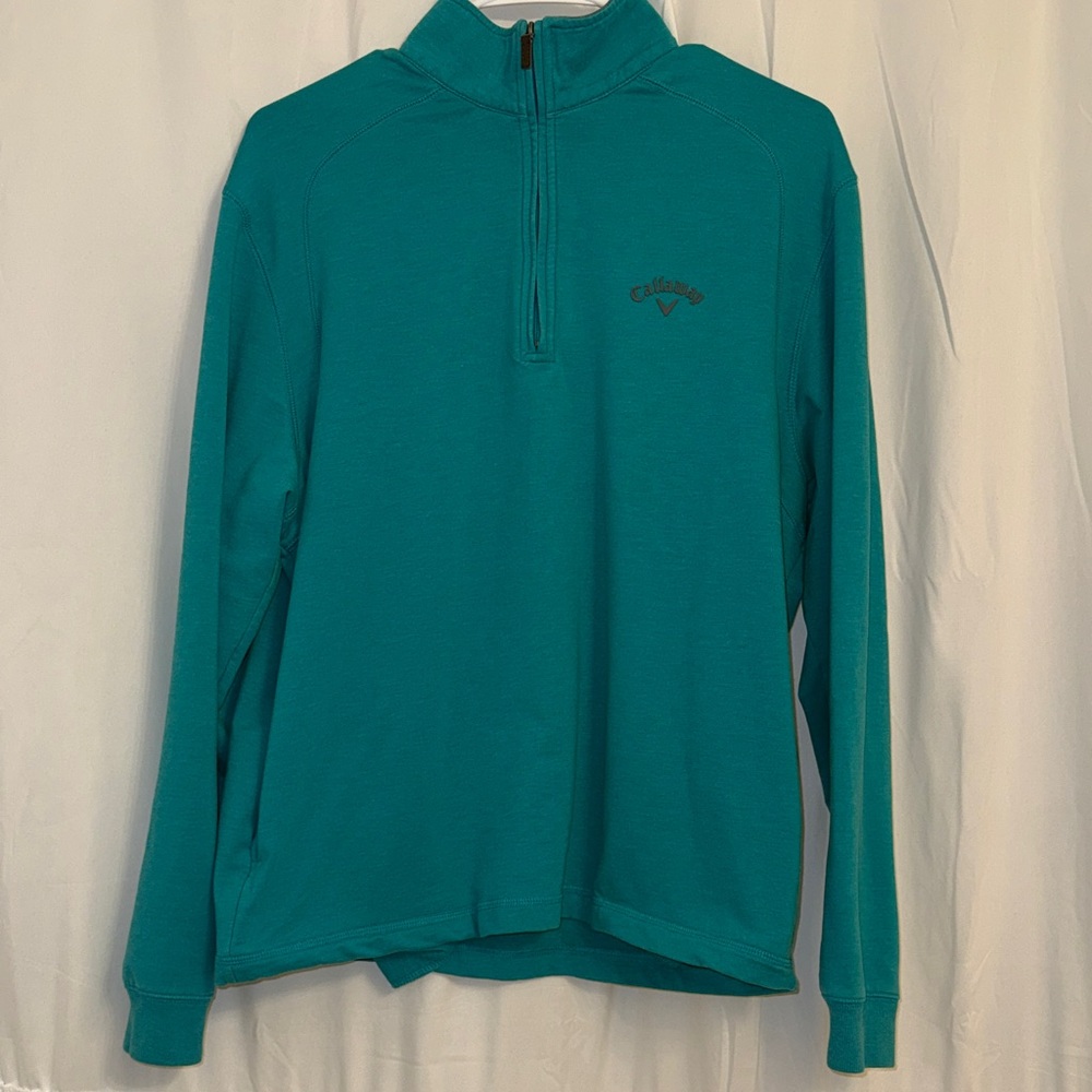 Callaway Turquoise Quarter-Zip